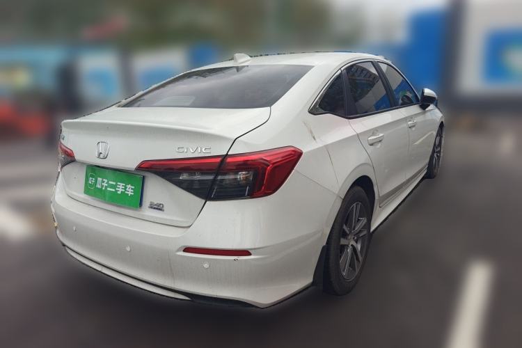Used Honda Civic 2022 240TURBO CVT Dynamic Edition Rear Right 45 Deg