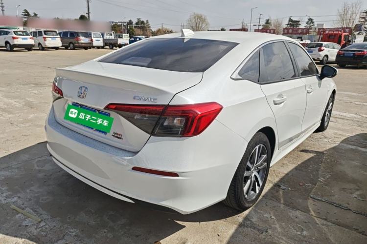 Used Honda Civic 2022 180TURBO CVT Shangdong Edition Rear Right 45 Deg