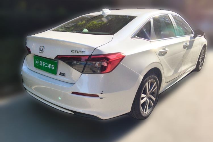 Used Honda Civic 2022 240TURBO CVT Dynamic Edition Rear Right 45 Deg