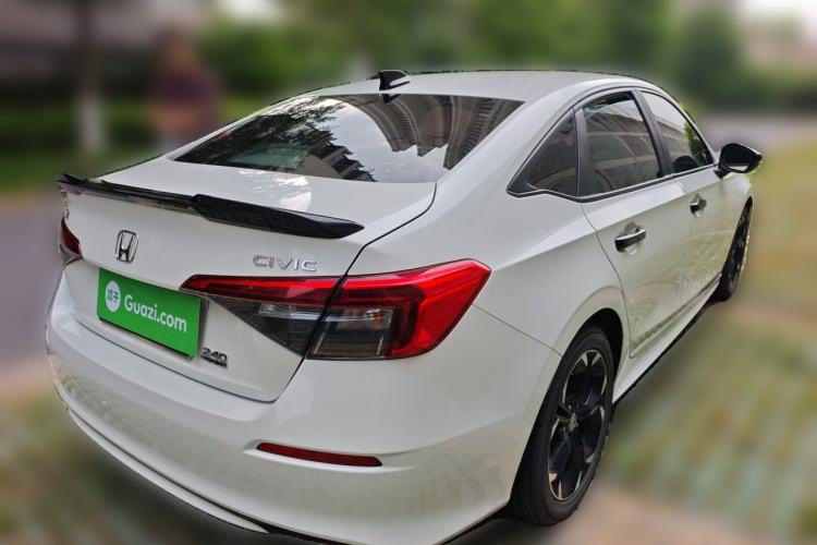 Used Honda Civic 2022 240TURBO CVT Dynamic Edition Rear Right 45 Deg