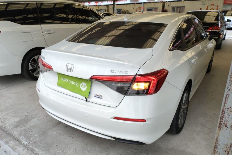 Used Honda Civic 2022 240TURBO CVT Dynamic Edition Rear Right 45 Deg