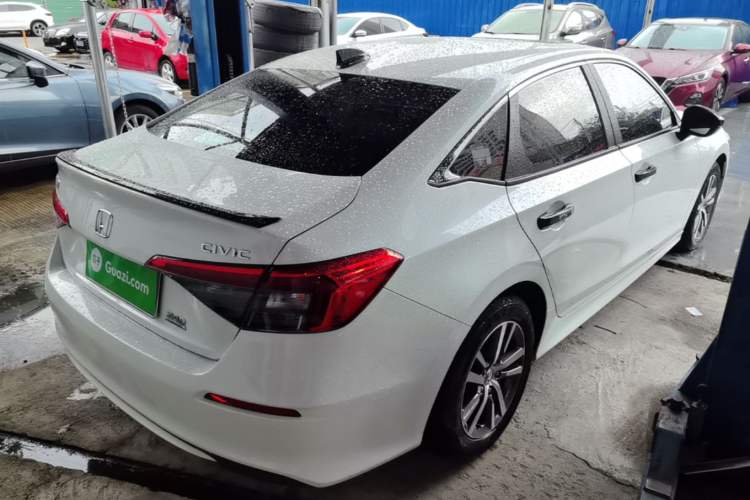 Used Honda Civic 2022 240TURBO CVT Jingcheng Edition Rear Right 45 Deg