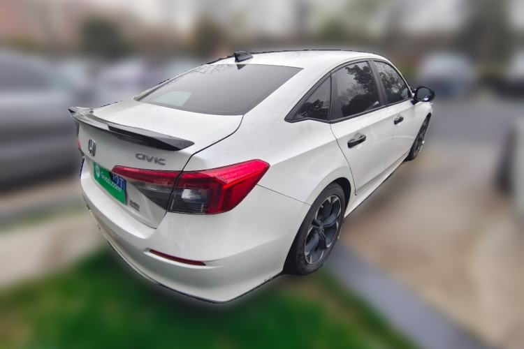 Used Honda Civic 2022 240TURBO CVT Dynamic Edition Rear Right 45 Deg