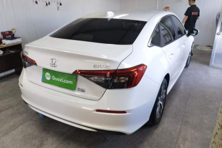 Used Honda Civic 2022 240TURBO CVT Dynamic Edition Rear Right 45 Deg