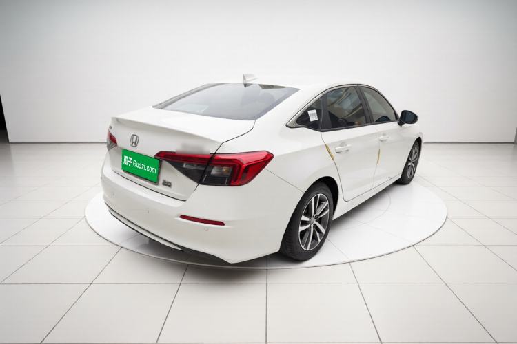 Used Honda Civic 2022 240TURBO CVT Dynamic Edition Rear Right 45 Deg