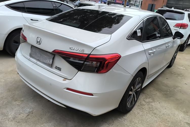 Used Honda Civic 2022 240TURBO CVT Jingcheng Edition Rear Right 45 Deg