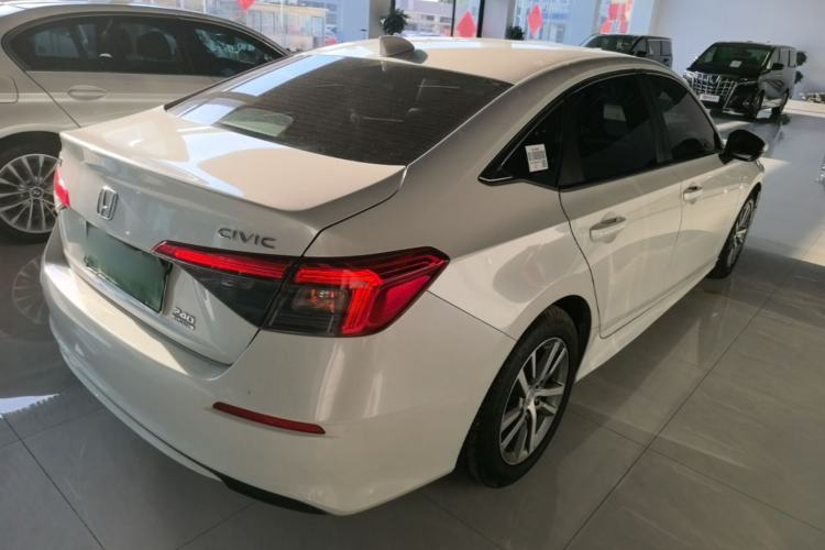 Used Honda Civic 2022 240TURBO CVT Dynamic Edition Rear Right 45 Deg