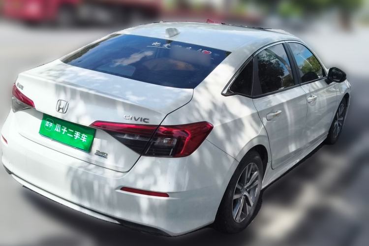 Used Honda Civic 2022 240TURBO CVT Dynamic Edition Rear Right 45 Deg