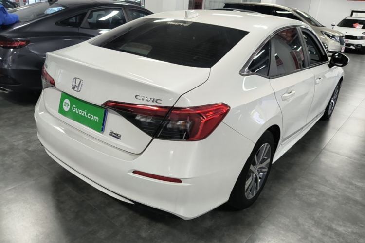 Used Honda Civic 2022 240TURBO CVT Dynamic Edition Rear Right 45 Deg