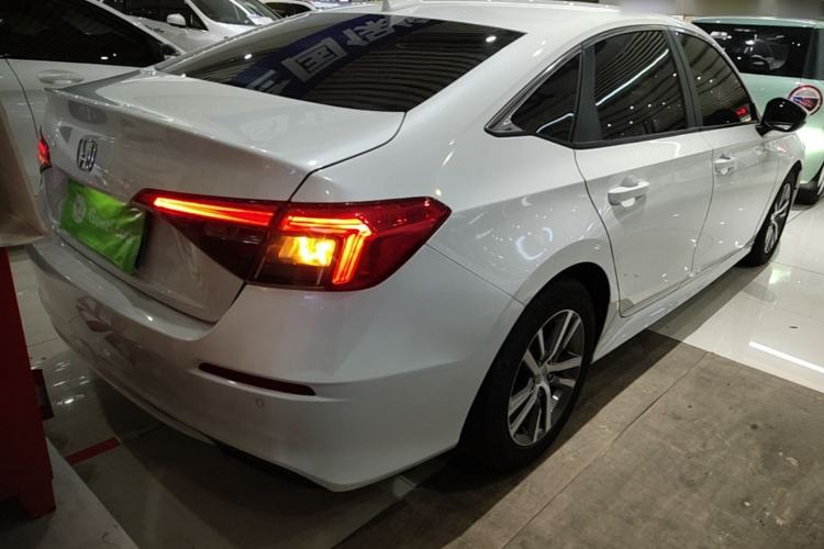 Used Honda Civic 2022 240TURBO CVT Dynamic Edition Rear Right 45 Deg