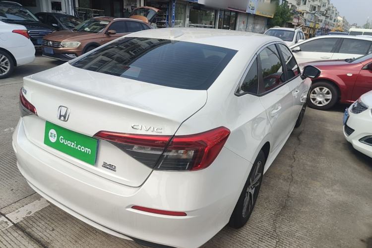 Used Honda Civic 2022 240TURBO CVT Dynamic Edition Rear Right 45 Deg