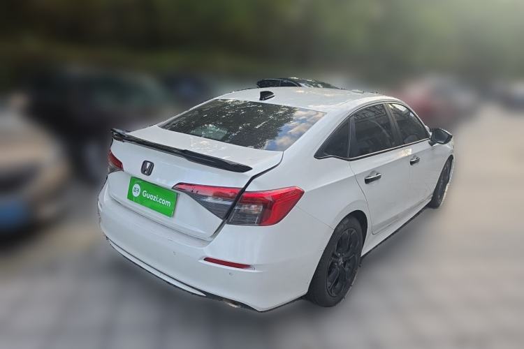 Used Honda Civic 2022 240TURBO CVT Dynamic Edition Rear Right 45 Deg