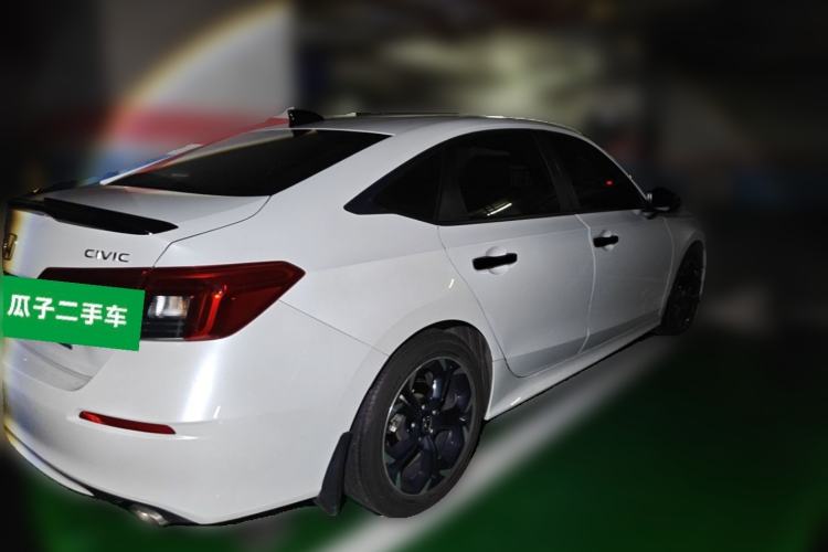 Used Honda Civic 2022 240TURBO CVT Dynamic Edition Rear Right 45 Deg