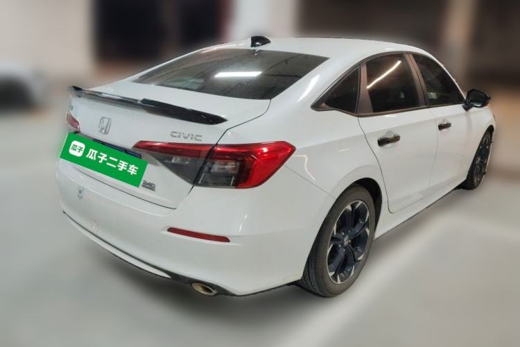 Used Honda Civic 2022 240TURBO CVT Dynamic Edition Rear Right 45 Deg