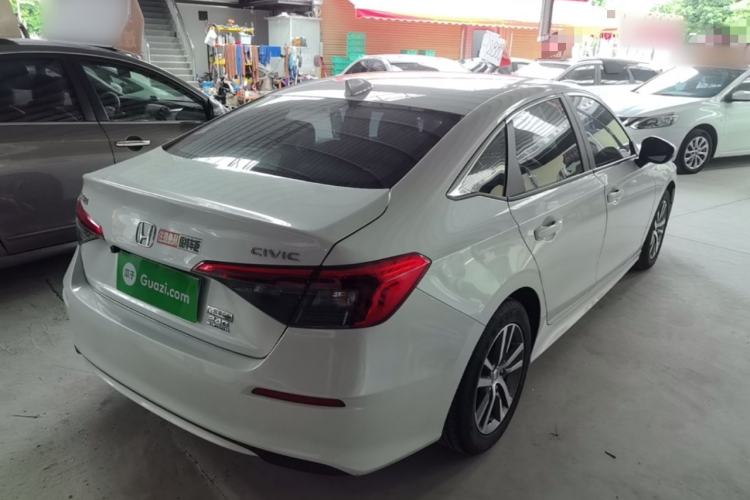 Used Honda Civic 2022 240TURBO CVT Dynamic Edition Rear Right 45 Deg