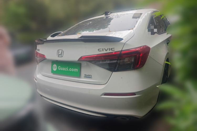 Used Honda Civic 2022 240TURBO CVT Dynamic Edition Rear Right 45 Deg