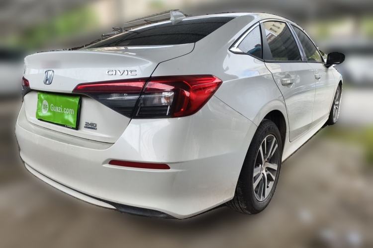 Used Honda Civic 2022 240TURBO CVT Dynamic Edition Rear Right 45 Deg