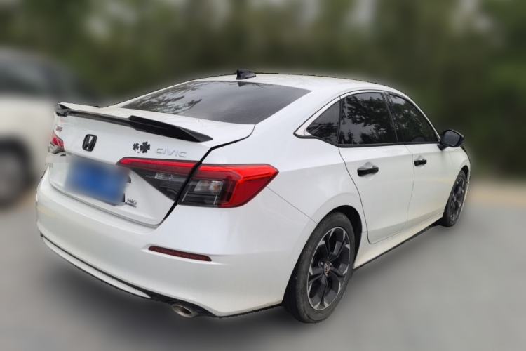Used Honda Civic 2022 240TURBO CVT Dynamic Edition Rear Right 45 Deg