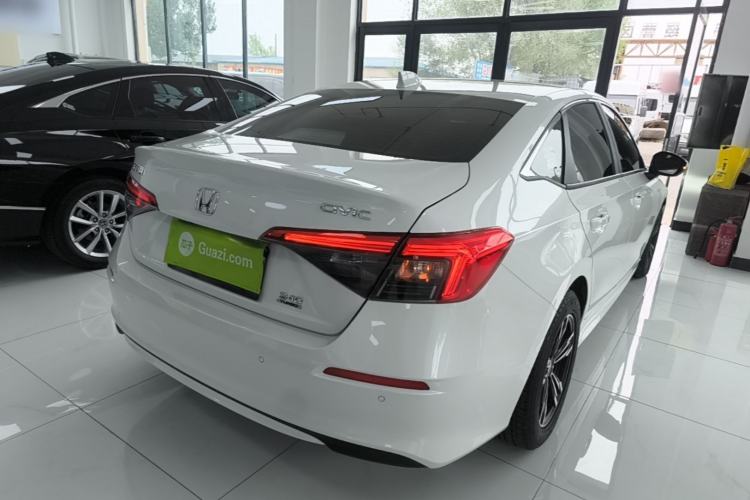 Used Honda Civic 2022 240TURBO CVT Dynamic Edition Rear Right 45 Deg
