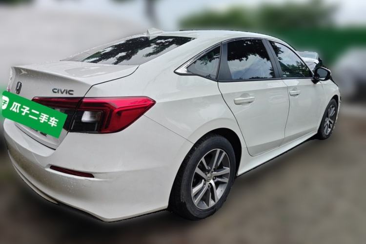 Used Honda Civic 2022 240TURBO CVT Dynamic Edition Rear Right 45 Deg