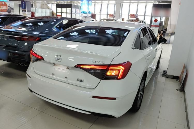 Used Honda Civic 2022 240TURBO CVT Dynamic Edition Rear Right 45 Deg