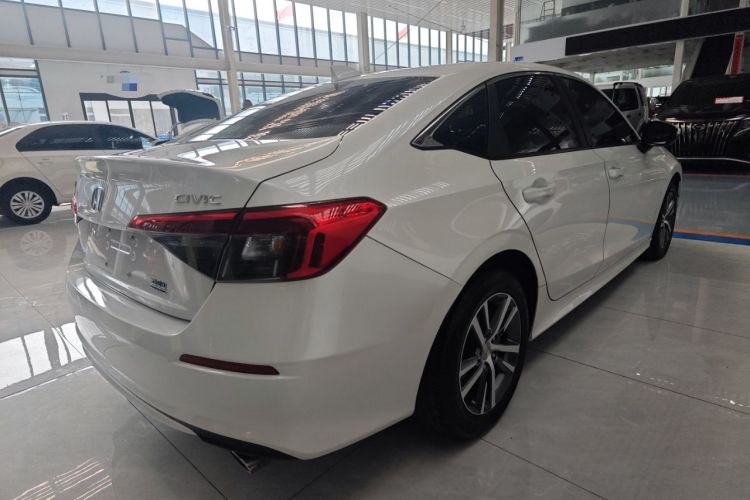 Used Honda Civic 2022 240TURBO CVT Dynamic Edition Rear Right 45 Deg