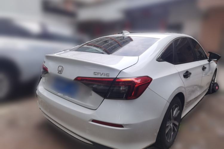 Used Honda Civic 2022 240TURBO CVT Dynamic Edition Rear Right 45 Deg