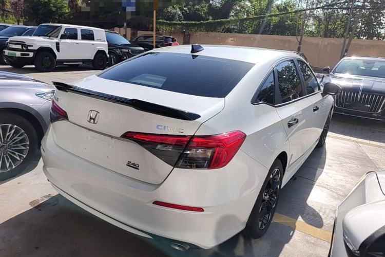 Used Honda Civic 2022 240TURBO CVT Dynamic Edition Rear Right 45 Deg
