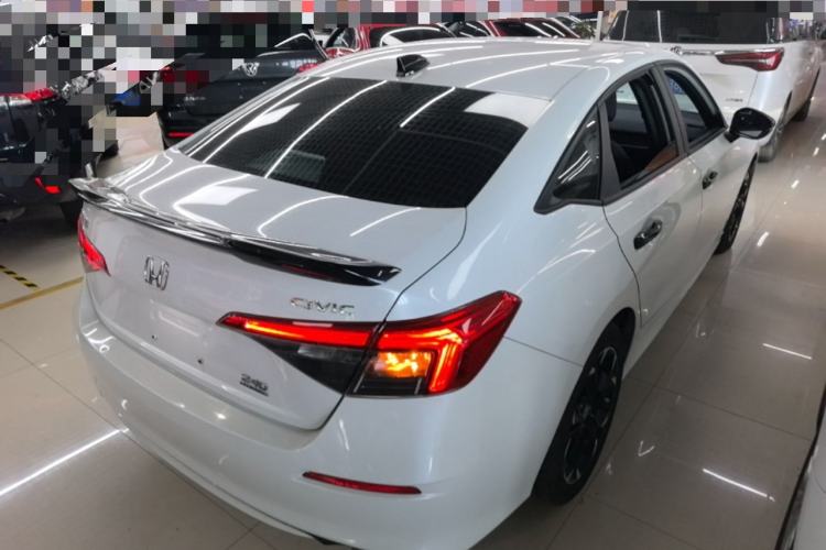 Used Honda Civic 2022 240TURBO CVT Dynamic Edition Rear Right 45 Deg
