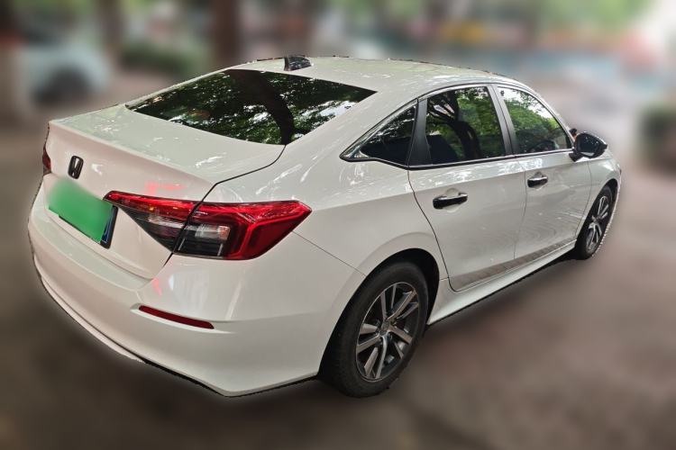 Used Honda Civic 2022 240TURBO CVT Dynamic Edition Rear Right 45 Deg