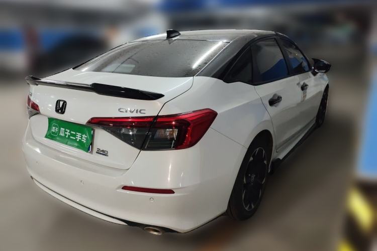 Used Honda Civic 2022 240TURBO CVT Dynamic Edition Rear Right 45 Deg