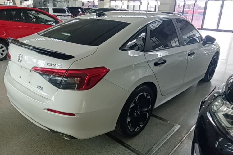 Used Honda Civic 2022 240TURBO CVT Dynamic Edition Rear Right 45 Deg