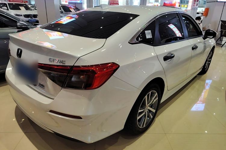 Used Honda Civic 2022 240TURBO CVT Dynamic Edition Rear Right 45 Deg