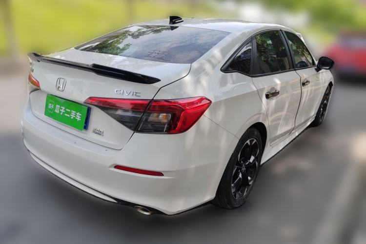 Used Honda Civic 2022 240TURBO CVT Dynamic Edition Rear Right 45 Deg
