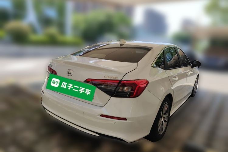 Used Honda Civic 2022 240TURBO CVT Dynamic Edition Rear Right 45 Deg
