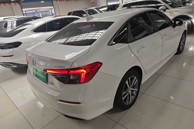 Used Honda Civic 2022 240TURBO CVT Dynamic Edition Rear Right 45 Deg