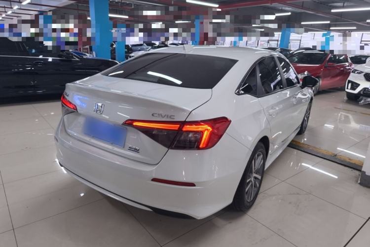 Used Honda Civic 2022 240TURBO CVT Dynamic Edition Rear Right 45 Deg