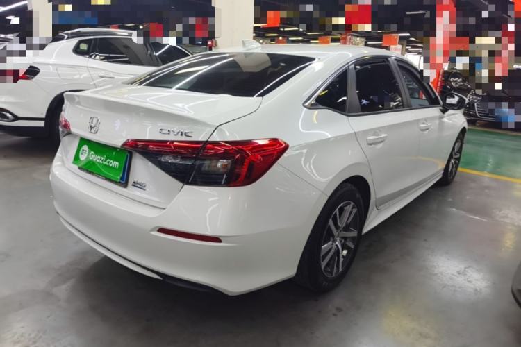 Used Honda Civic 2022 240TURBO CVT Dynamic Edition Rear Right 45 Deg