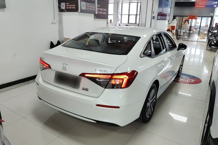 Used Honda Civic 2022 240TURBO CVT Dynamic Edition Rear Right 45 Deg