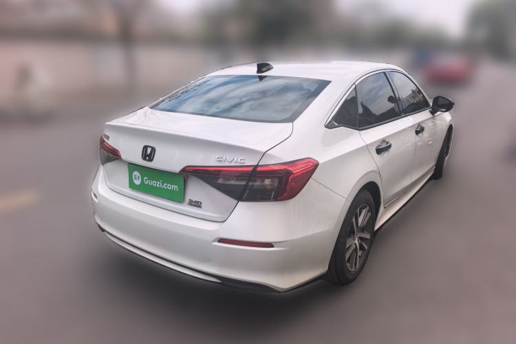 Used Honda Civic 2022 240TURBO CVT Dynamic Edition Rear Right 45 Deg