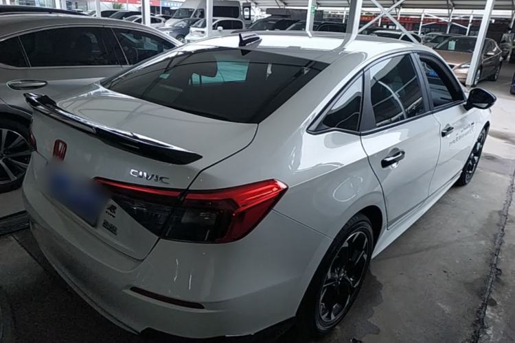Used Honda Civic 2022 240TURBO CVT Dynamic Edition Rear Right 45 Deg