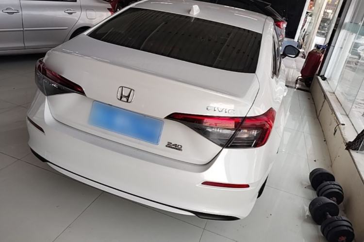 Used Honda Civic 2022 240TURBO CVT Dynamic Edition Rear Right 45 Deg