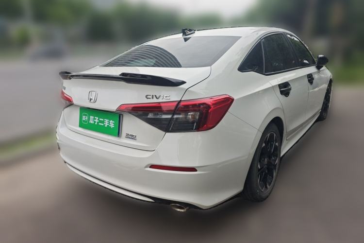 Used Honda Civic 2022 240TURBO CVT Dynamic Edition Rear Right 45 Deg