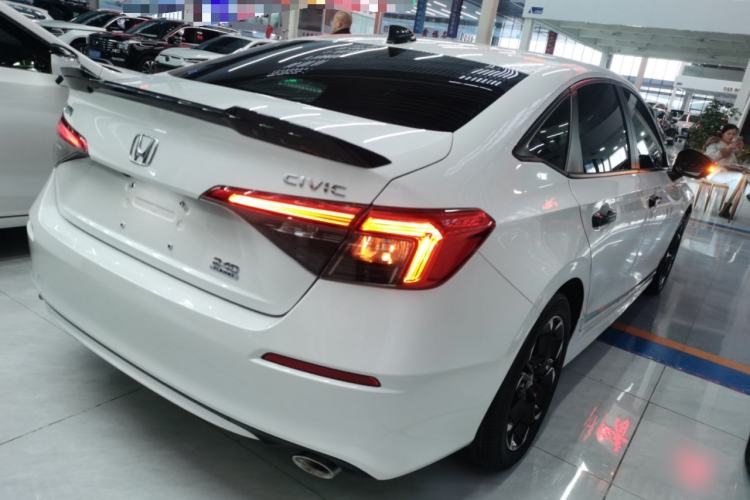 Used Honda Civic 2022 240TURBO CVT Dynamic Edition Rear Right 45 Deg