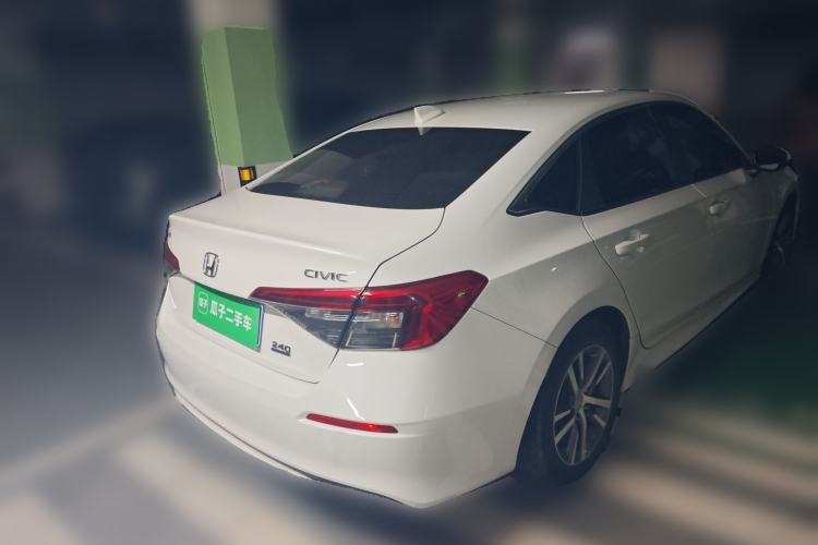 Used Honda Civic 2022 240TURBO CVT Dynamic Edition Rear Right 45 Deg