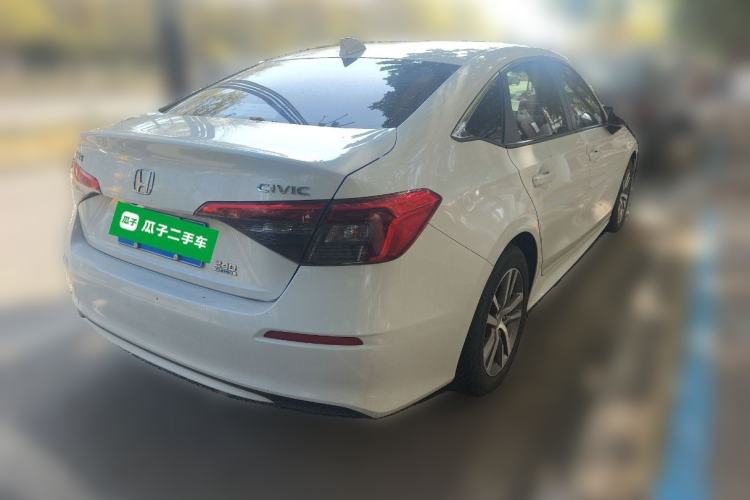 Used Honda Civic 2022 180TURBO CVT Shangqing Edition Rear Right 45 Deg