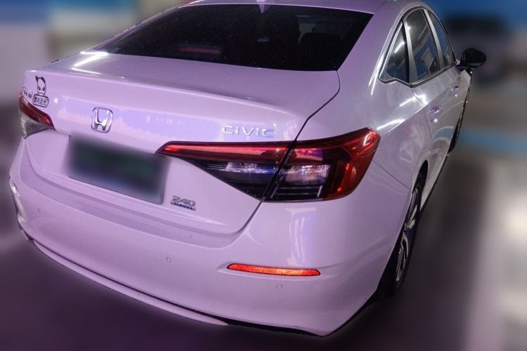 Used Honda Civic 2022 240TURBO CVT Dynamic Edition Rear Right 45 Deg