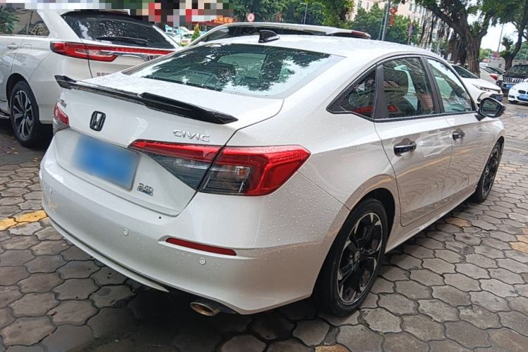 Used Honda Civic 2022 240TURBO CVT Dynamic Edition Rear Right 45 Deg