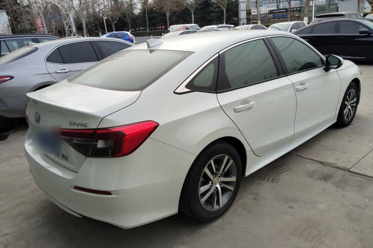 Used Honda Civic 2022 240TURBO CVT Dynamic Edition Rear Right 45 Deg