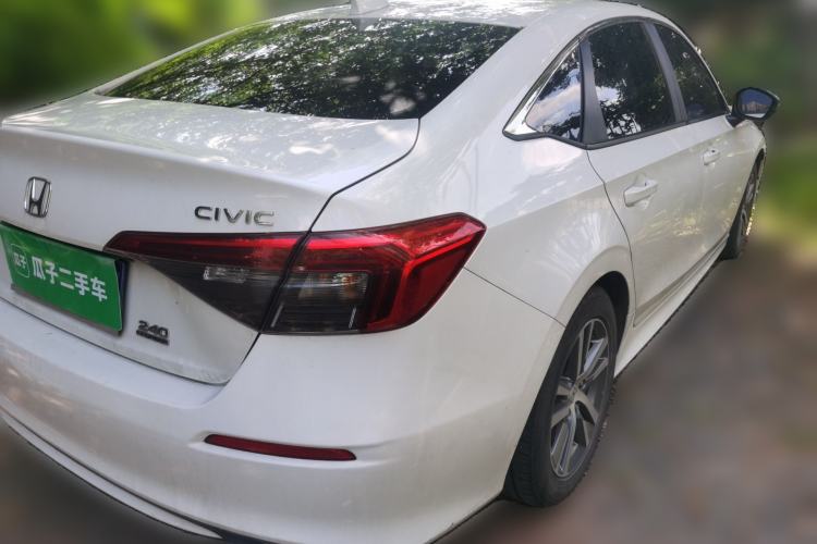 Used Honda Civic 2022 240TURBO CVT Dynamic Edition Rear Right 45 Deg